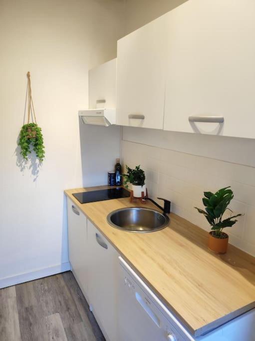 לה מאנש Paisible Duplex Au Centre-Ville מראה חיצוני תמונה